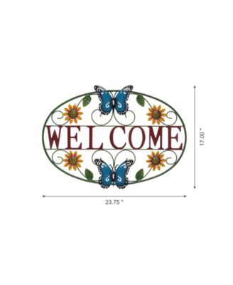 Whimsical Welcome Wall Decor