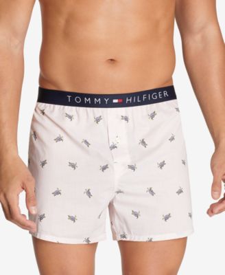 tommy hilfiger men's woven boxers