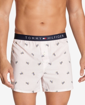 Tommy Hilfiger Men's Slim-Fit Woven Boxers