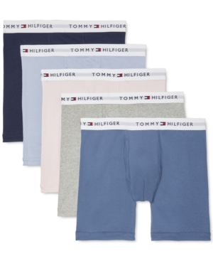 Tommy Hilfiger Men's 5-Pk Classic Cotton Boxer Briefs