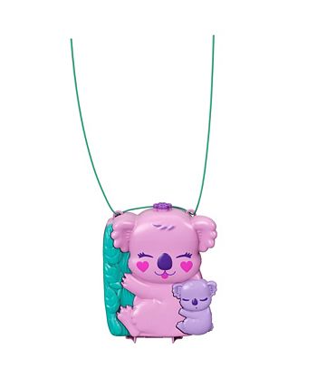 Polly Pocket Koala Adventures Purse & Accessories, 2-In-1 Toy - Macy's