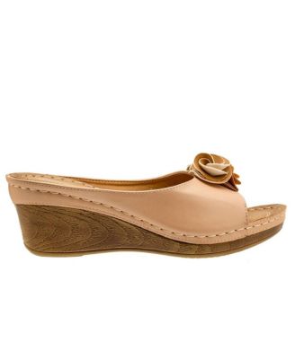 Women's Sydney Rosette Wedge Sandals