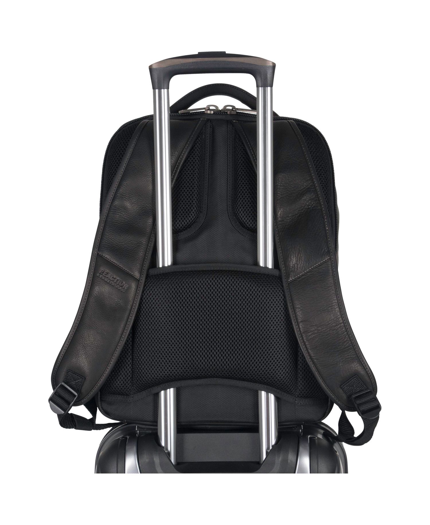 Full-Grain Colombian Leather 16" Laptop Tablet Travel Backpack