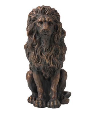 Guardian Standing Lion Statue