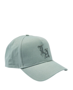 Men's Curved Peak Snapback