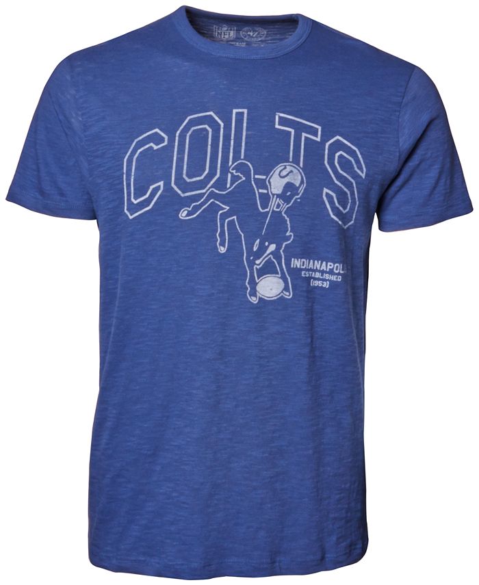 '47 Brand Men's Indianapolis Colts Logo Scrum TShirt Macy's