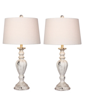 Fangio Lighting Resin Table Lamps Set of 2