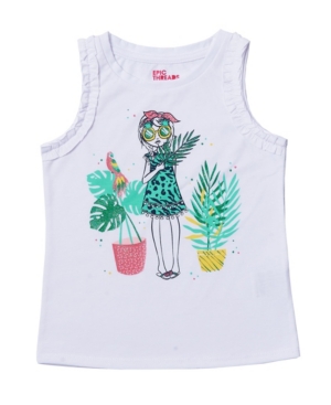 Toddler Girls Graphic Tank Top