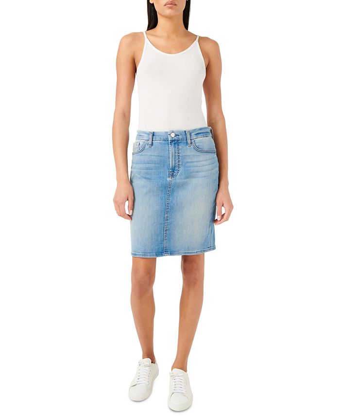 Denim pencil online skirts macy's