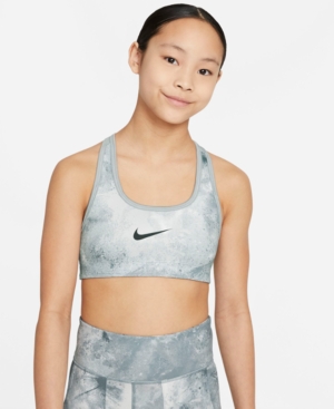 Nike Big Girls Swoosh Reversible Printed Sports Bra