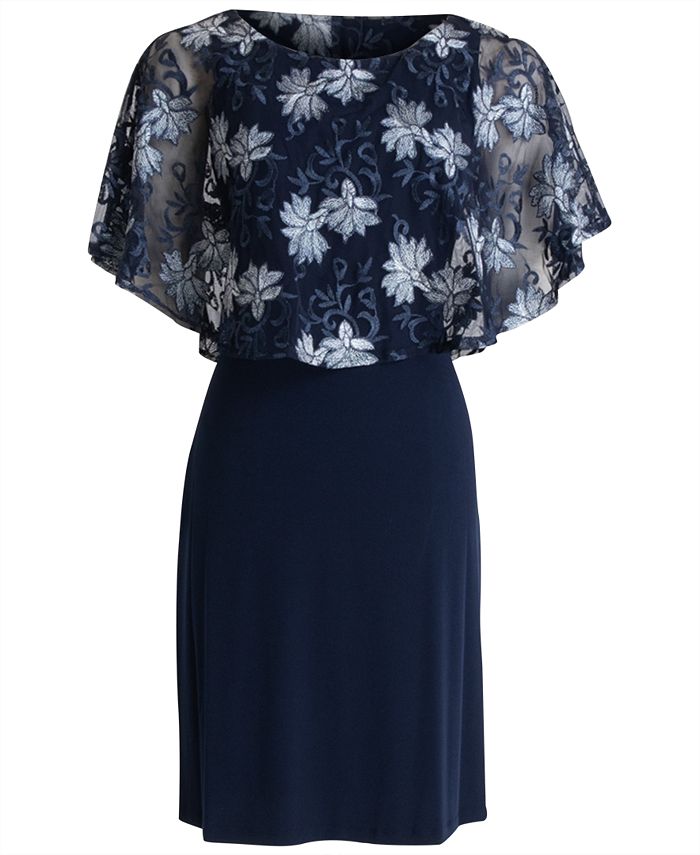 Connected Plus Size Popover Sheath Dress Macy s