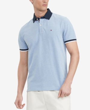 Tommy Hilfiger Men's Custom-Fit Sanders Oxford Polo