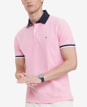 Tommy Hilfiger Men's Custom-Fit Sanders Oxford Polo