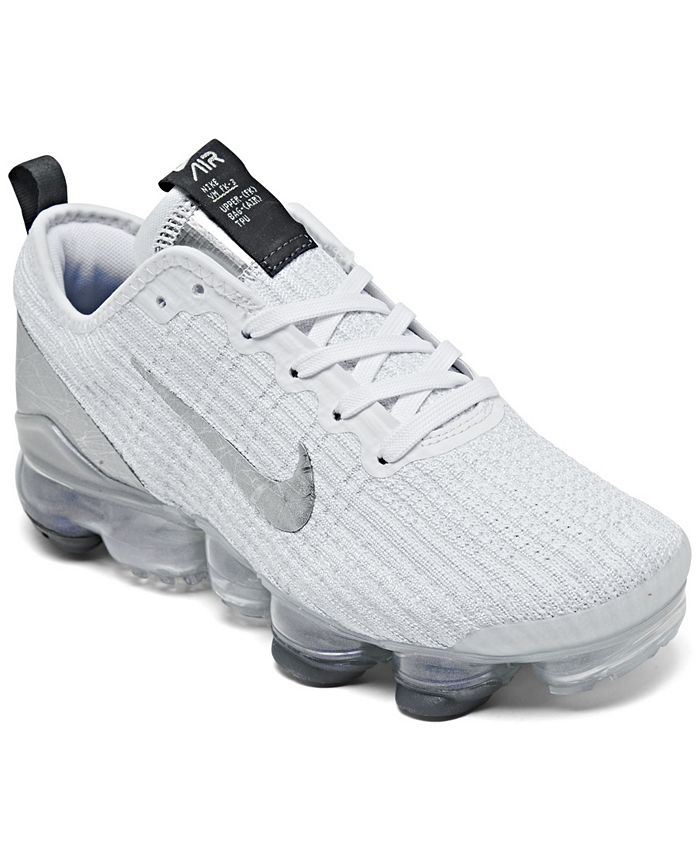 Nike Big Kids Air VaporMax Flyknit 3 Running Sneakers from Finish ...