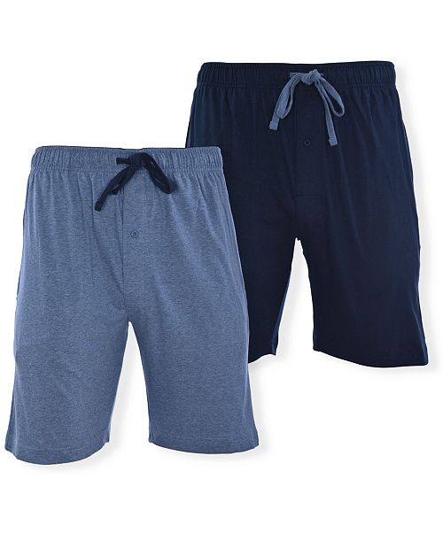 alfani Hanes Men's Knit Jam Shorts Pack of 2 Men's Fashion & Accessories