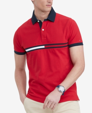 Tommy Hilfiger Men's Big & Tall Classic-Fit Tanner Logo Polo