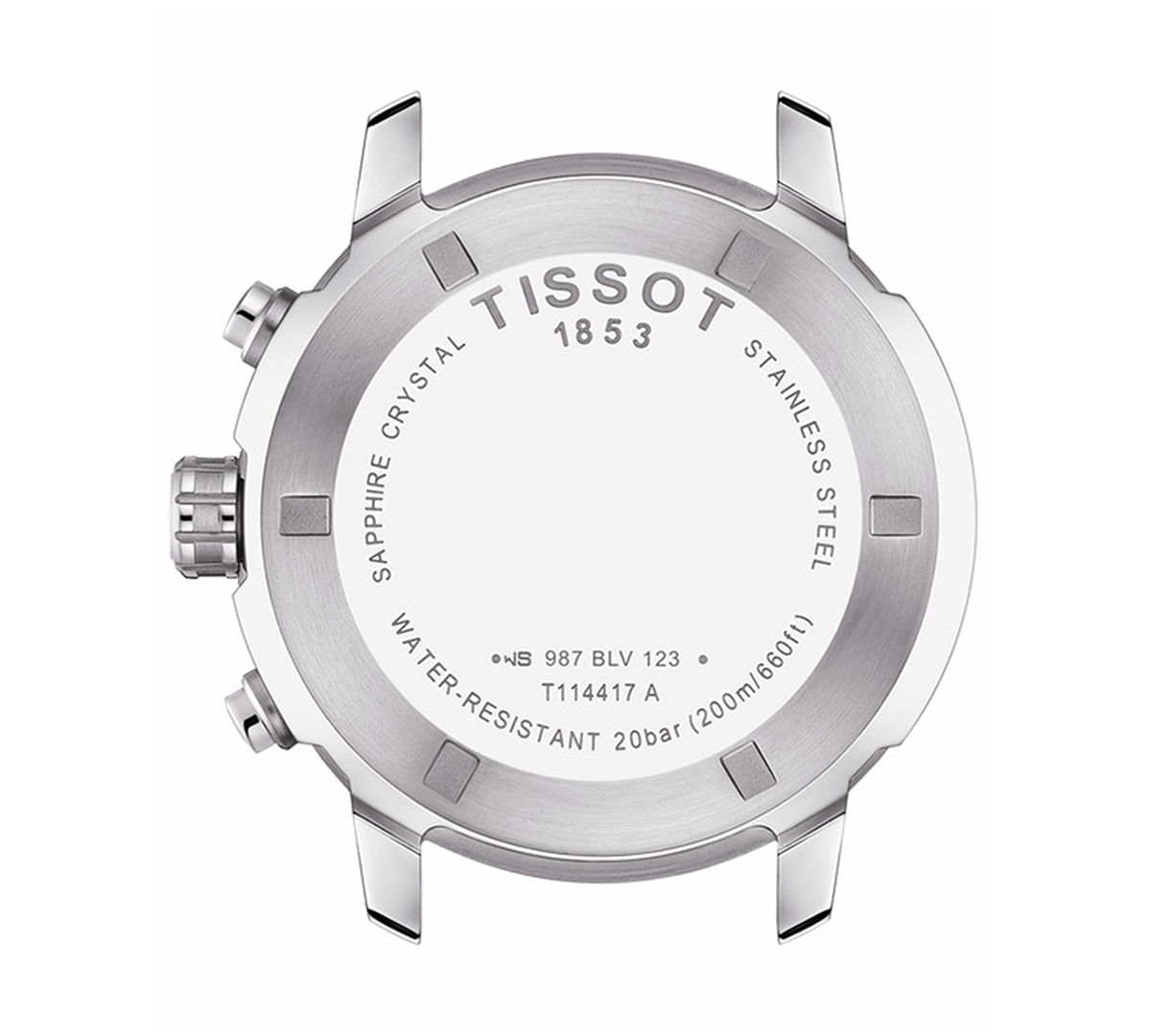 Shop Tissot Men's Swiss Chronograph Prc 200 Stainless Steel Bracelet Watch 43mm In Black