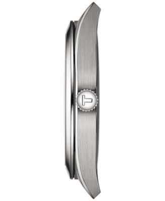 Men's Swiss Gentleman Gray Titanium Bracelet Watch 40mm