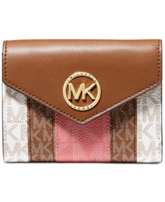 Michael Kors carmen outlets trifold wallet