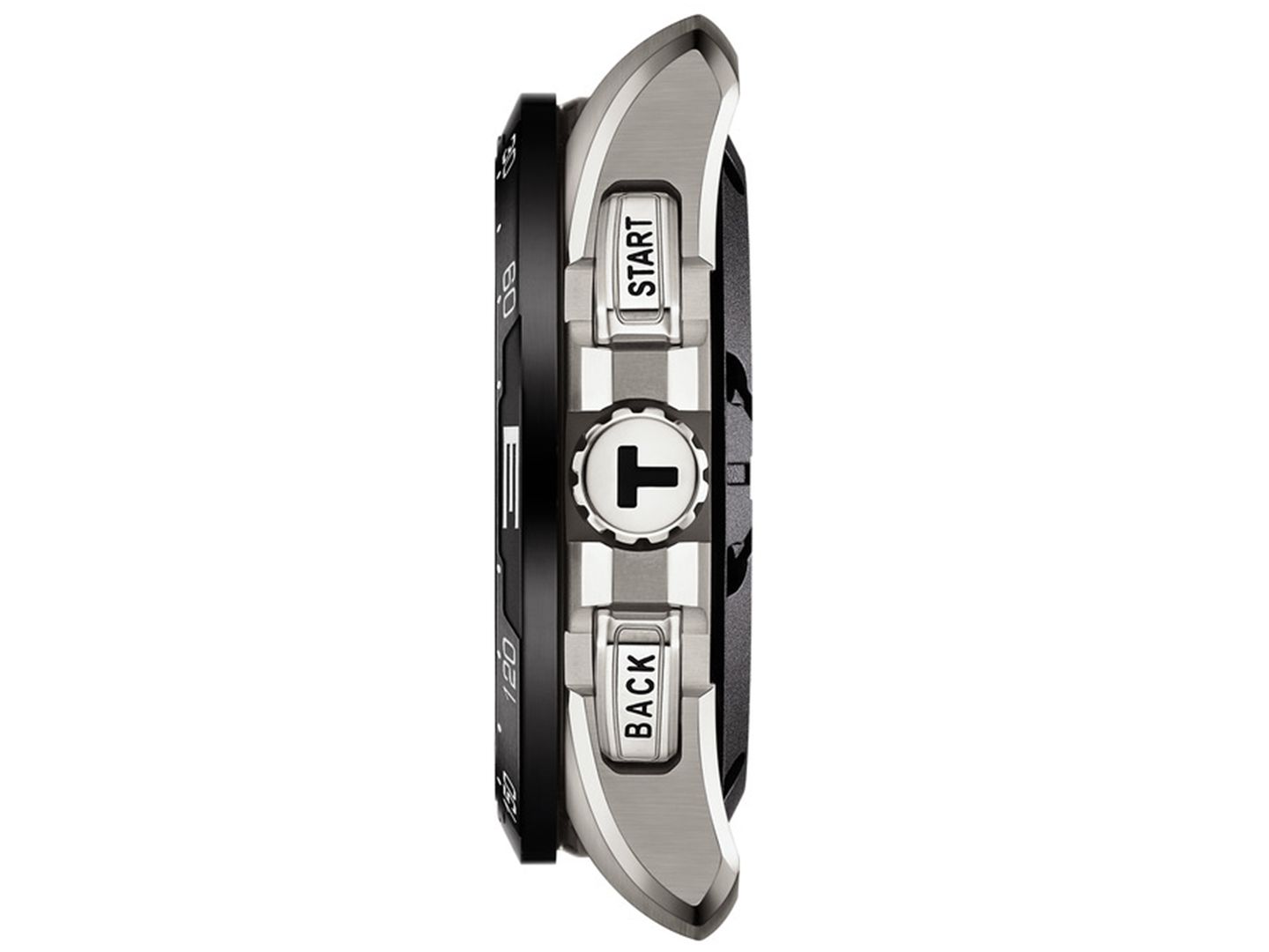 Мужские часы Tissot Swiss T-Touch Connect Solar Titanium Bracelet Smart Watch 48mm — фото 2
