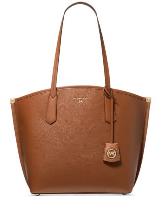 Michael Jane Large Leather Tote & Reviews Handbags & Accessories - Macy's