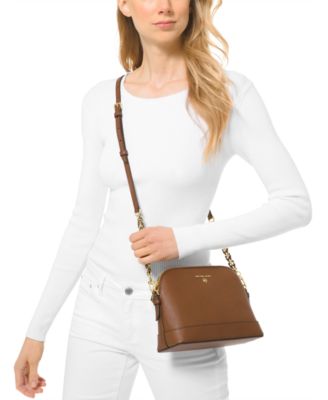 michael kors large dome crossbody