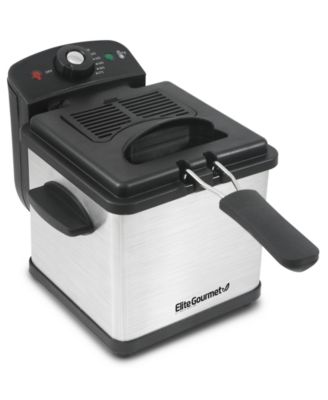 Elite Gourmet - 1.6-Qt. Immersion Deep Fryer