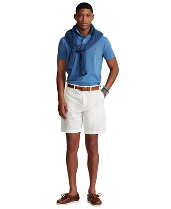 98.50 Polo Ralph Lauren Straight Fit Shorts Cotton-Polyester Navy