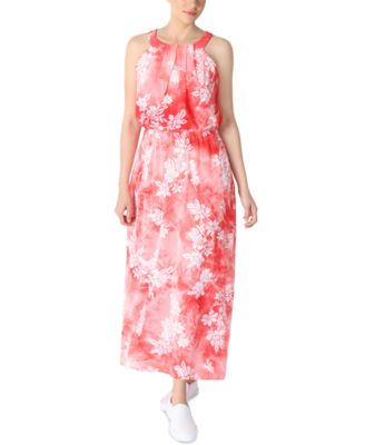 Robbie Bee Petite Chiffon Maxi Dress - Macy's