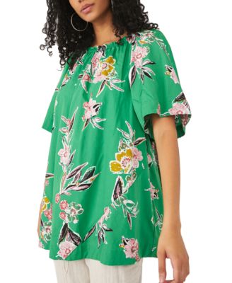 Free People - Jodie Cotton Printed Tunic