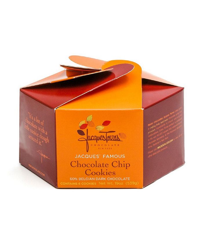 Jacques Torres Pack of 6 Chocolate Chip Cookies, 19 oz. Macy's