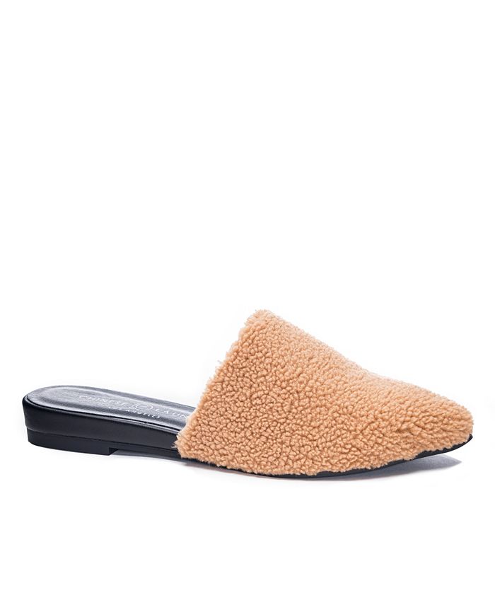 chinese laundry suede mules