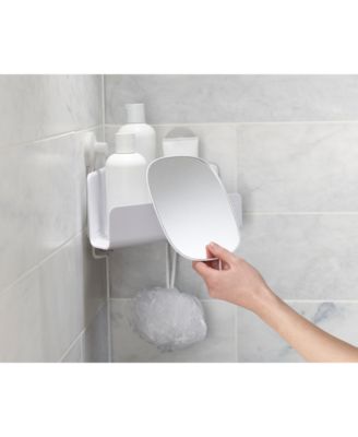 EasyStore™ Corner Shower Caddy with Mirror