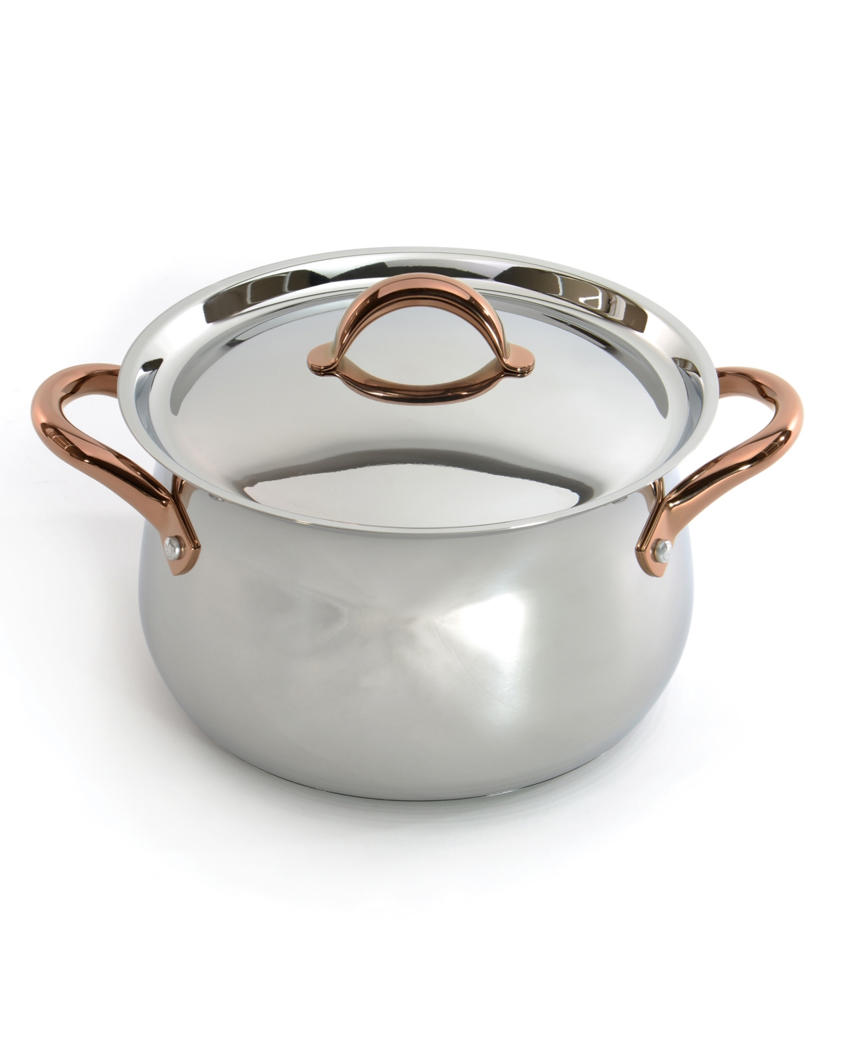 Ouro Stainless Steel 9.5 Covered Dutch Oven
