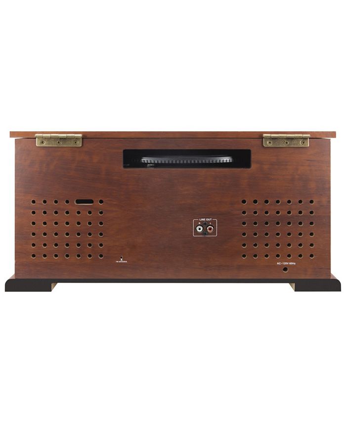 iLive 6in1 Bluetooth Turntable with CD or Cassette Players and