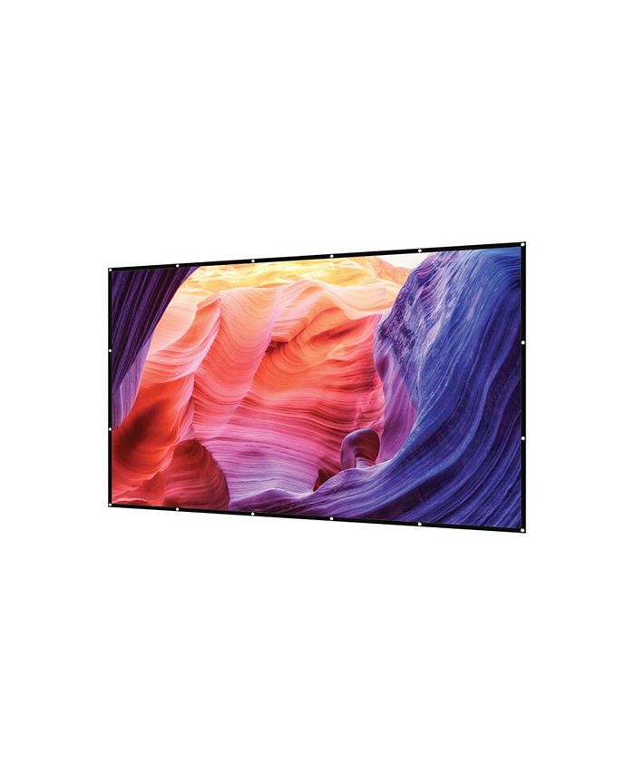 GPX 120" Indoor Soft Projection Screen, PJS129 Macy's
