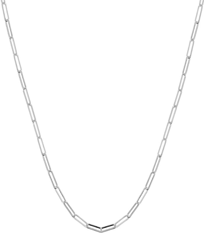 Silver chain macy's on sale