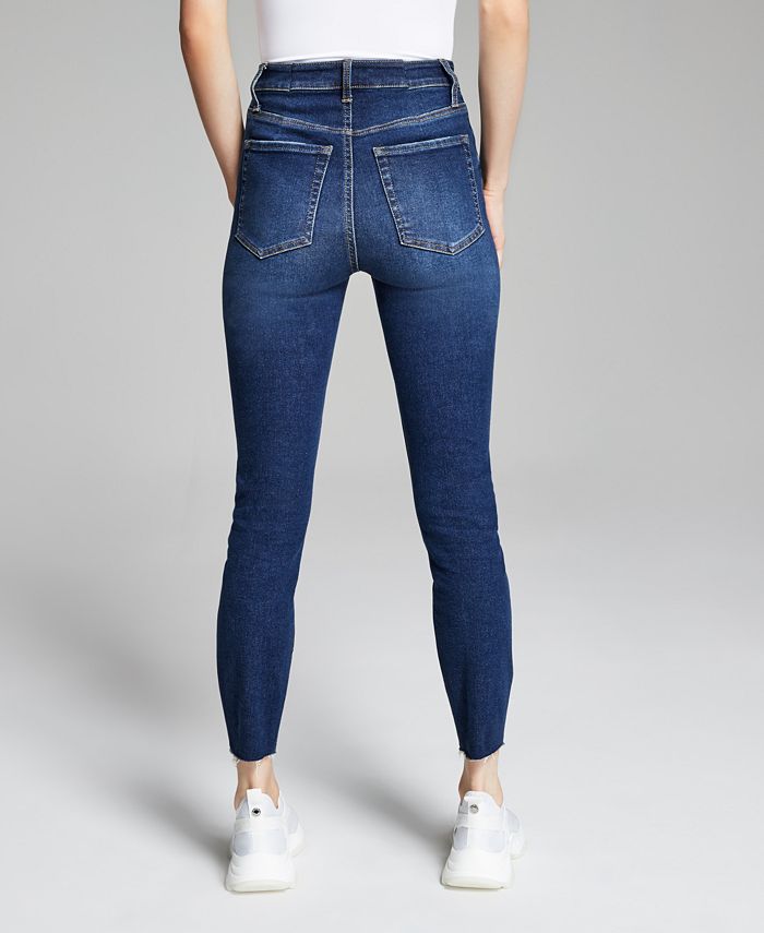 And Now This Women's Perfect Skinny Exposed Button & Reviews - Jeans ...