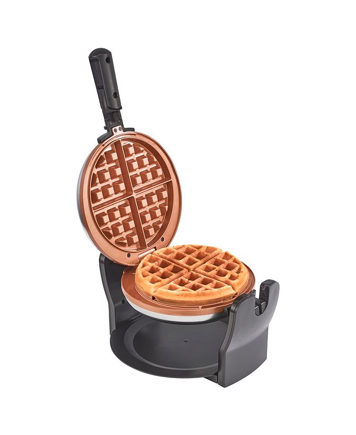 Bella Rotating Copper Ceramic Waffle Maker Macy's
