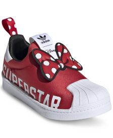 Little Girls Superstar 360 x Minnie Slip-On Casual Sneakers from Finish Line