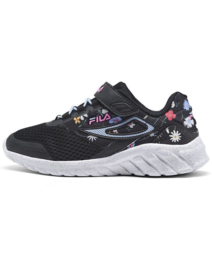 Fila Little Girls Mystic Floral Running Sneakers from Finish Line - Macy's