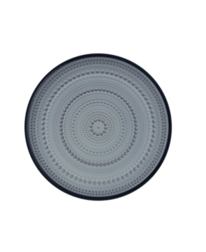 Iittala Kastehelmi Medium Plate 9.75" Dark Grey