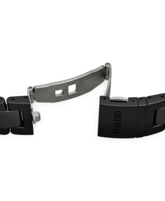 Men's Swiss Automatic Captain Cook Black High Tech Ceramic Bracelet Watch 43mm