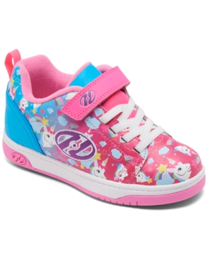 Heelys Little Girls Unicorn Dual Up x2 Wheeled Casual Skate Sneakers from Finish Line