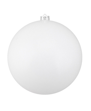 Northlight Winter White Shatterproof Shiny Christmas Ball Ornament 8