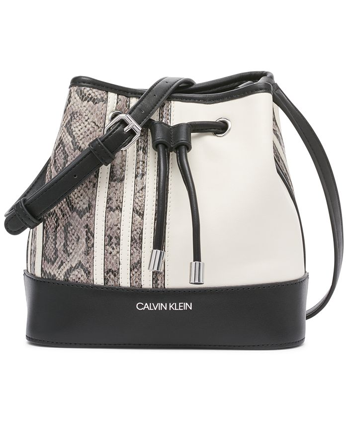 Calvin Klein Gabrianna Mini Bucket Bag & Reviews - Handbags & Accessories -  Macy's