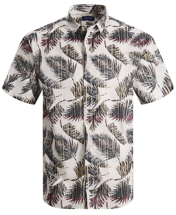 Jack & Jones Men's Hazy Tropical Shirt - Macy's