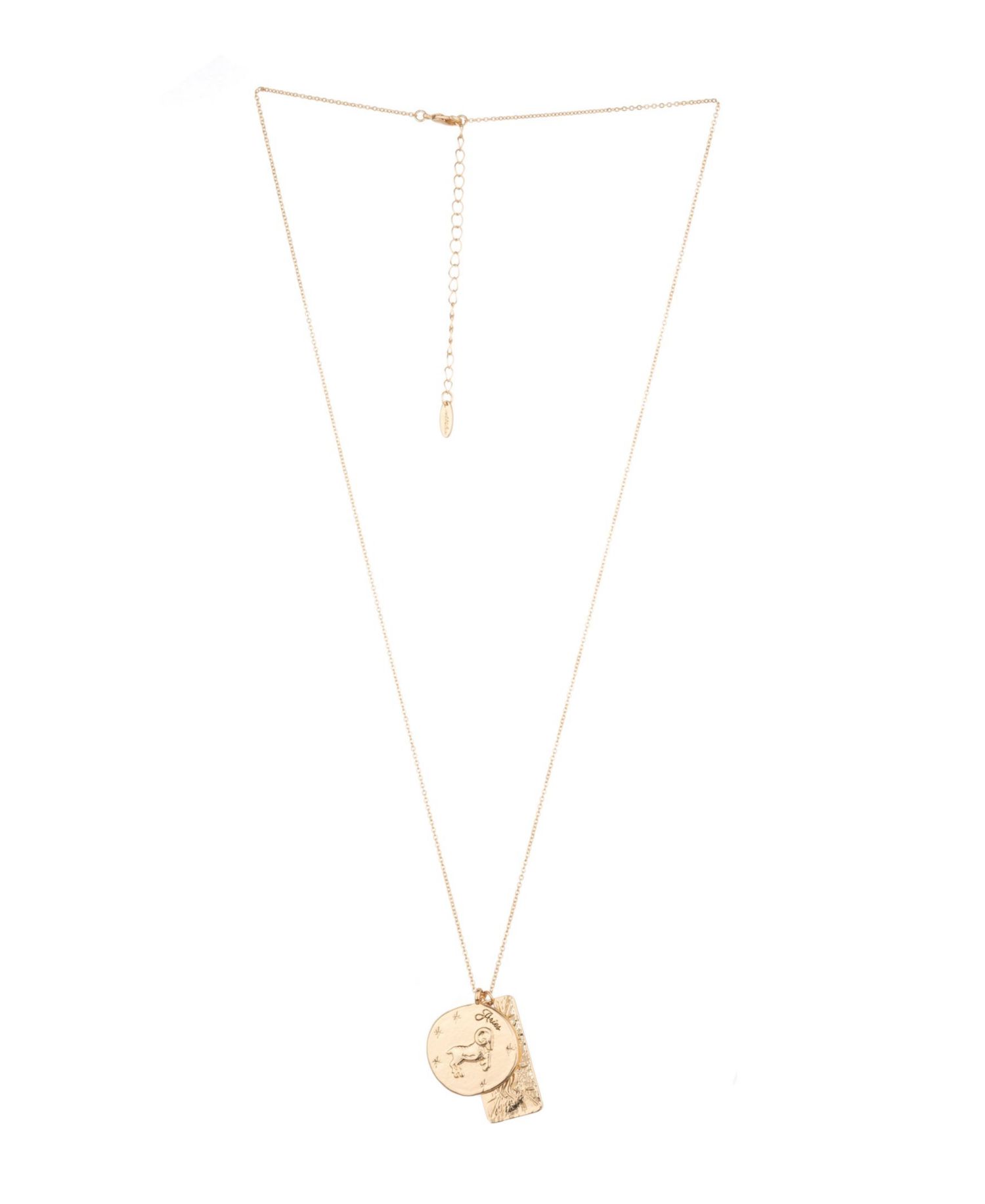 Women's Zodiac Double Charm Necklace