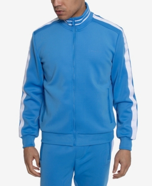 Men's Logo Taping Neoprene Track Jacket