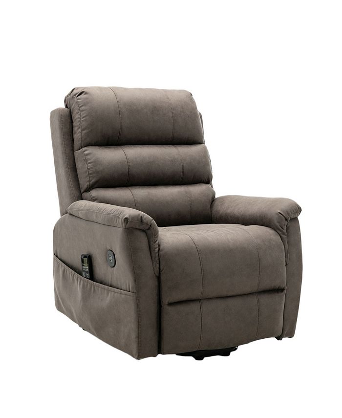 Lifesmart Lie Flat Power Lift Chair Recliner & Reviews Furniture Macy's